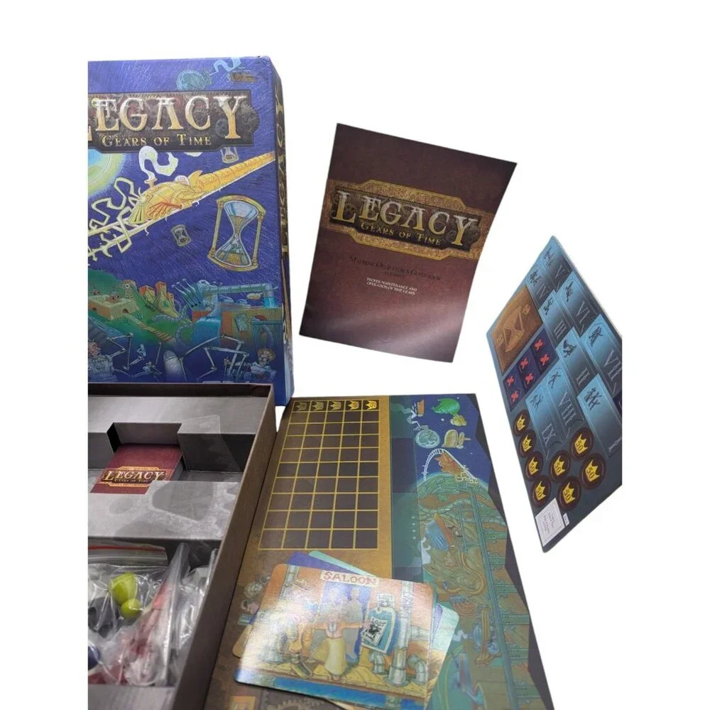 Legacy: Gears Of Time Strategic Board Card Game